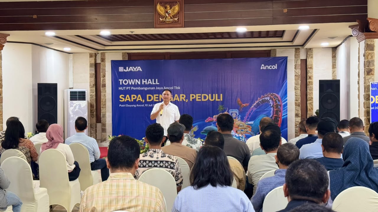 HUT PT Pembangunan Jaya Ancol Tbk ke-34 - Perkuat Budaya Sapa, Dengar, dan Peduli